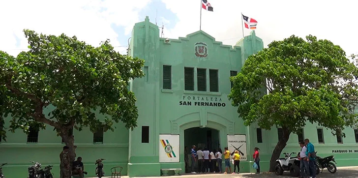 Fortaleza San Fernando, en la provincia Montecristi