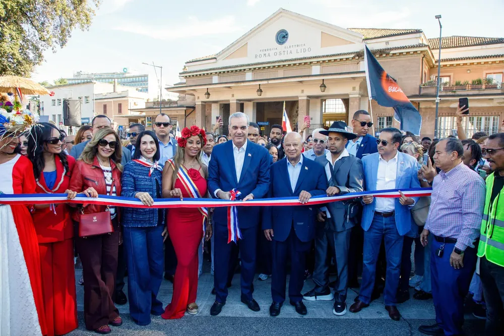 Abinader, parada dominicana en Italia
