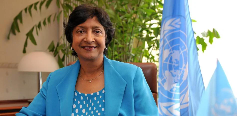 La jueza sudafricana Navanethem (Navi) Pillay